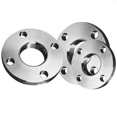 Titanium Blind Exhaust Flange Alloy Natural Gas Pipe Fittings Flange For Industry