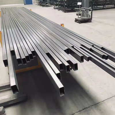 Titanium Square Tube Seamless Section Profile Pipe for Electric Bicycle Frames
