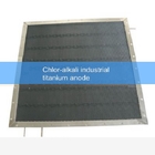 Titanium Gr2 Electrode Plate 4um To 6um For Chlor Alkali Chloride Industry Anode