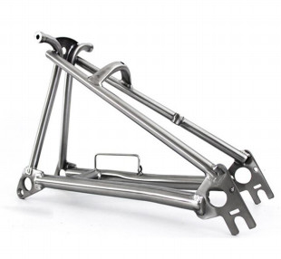Factory Hot Sell Titanium Alloy Folding Bike Frame Size 1.5mm And All Spare Parts