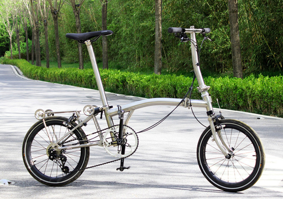 Factory Hot Sell Titanium Alloy Folding Bike Frame Size 1.5mm And All Spare Parts