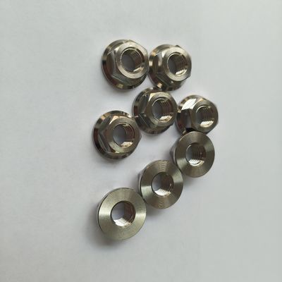 Precision CNC Machined Titanium Fasteners - Strength Low Thermal Conductivity